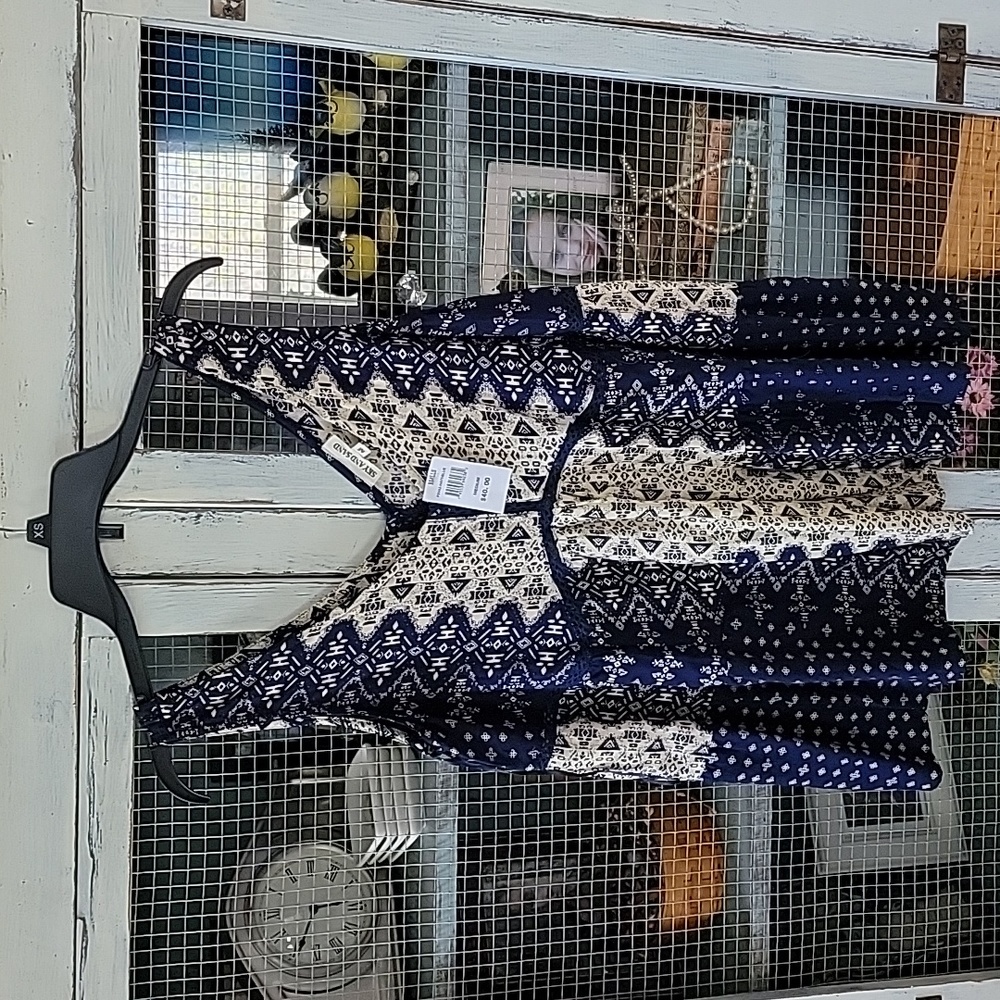 New Sky and Sand Sleeveless Top